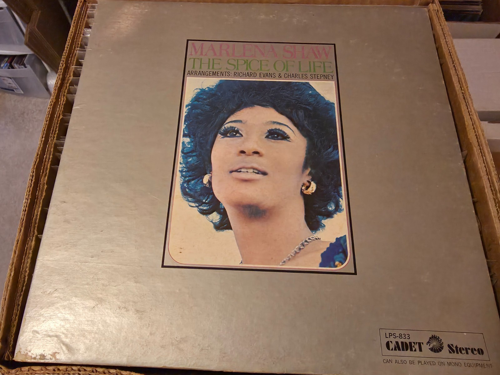MARLENA SHAW THE SPICE OF LIFE CADET STEREO 1971 PRESS VG+ CLASSIC SOUL FUNK