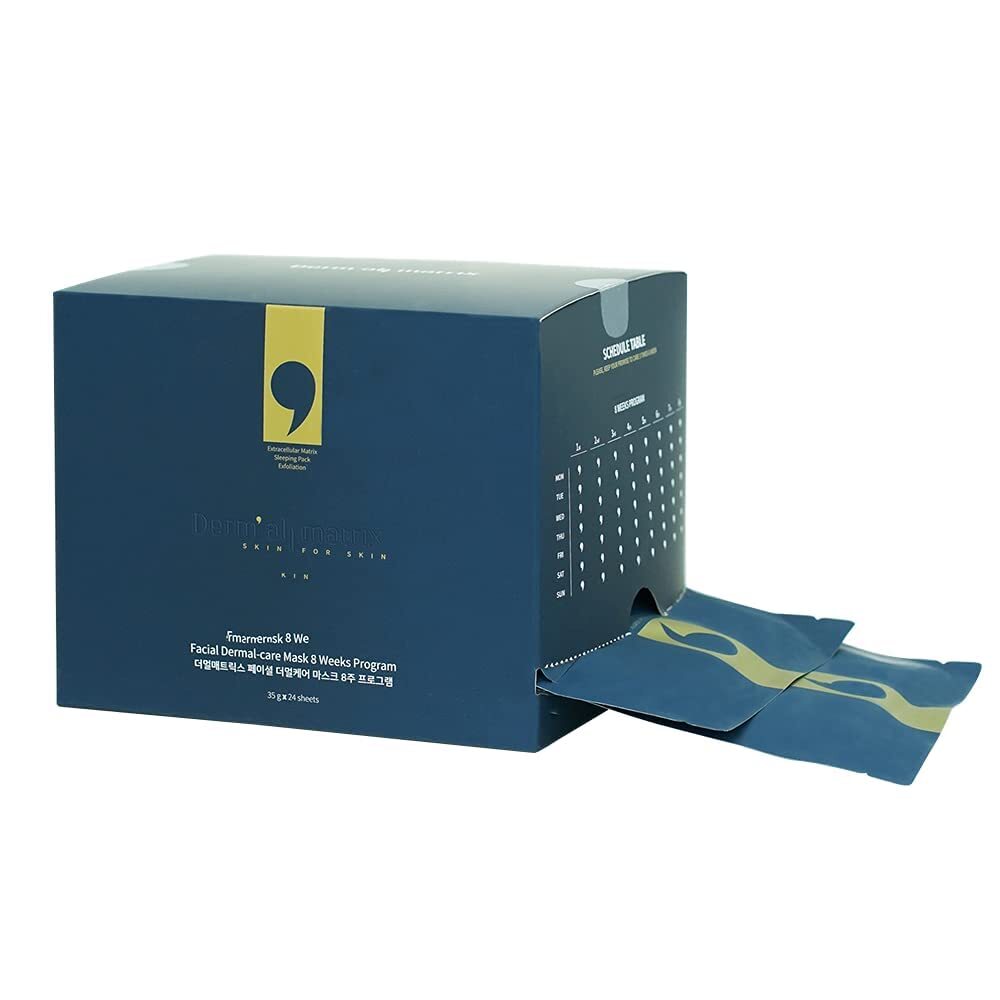 dermall matrix facial mask 24 sheets