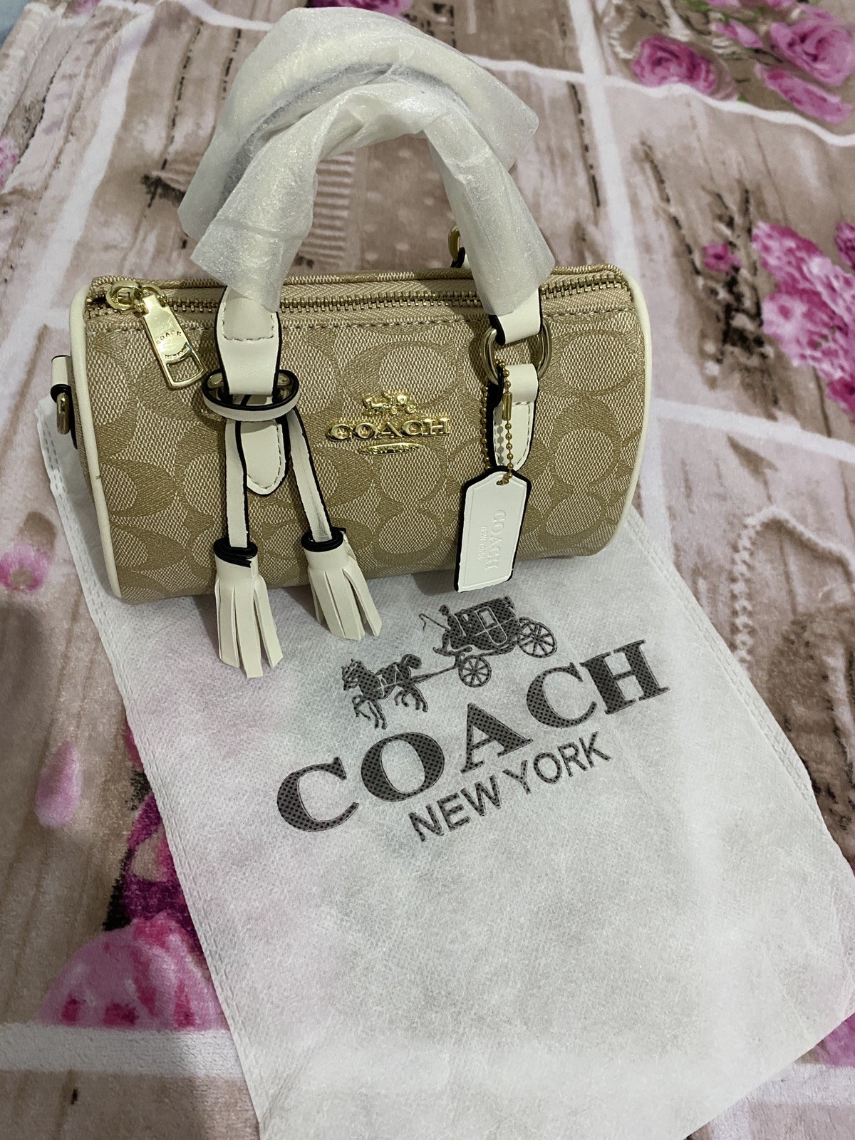 Coach New York Mini Barrel Vintage Bag Coach New York Mini Barrel Vintage Bag