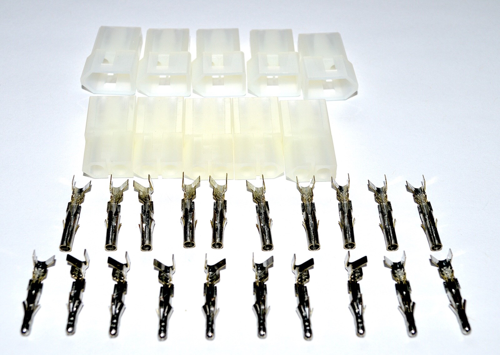 2 Pin .093 Molex Connector Kit, 5 Sets, w/14-20 AWG .093 2 Pin .093 Molex Connector Kit, 5 Sets, w/14-20 AWG .093