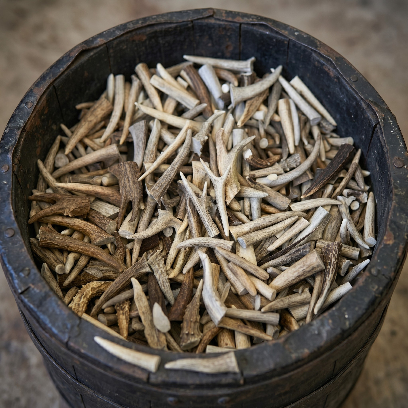BULK 10 Pounds - Deer & Elk Antler Tips, Tines *Slightly Blemished* - 1\
