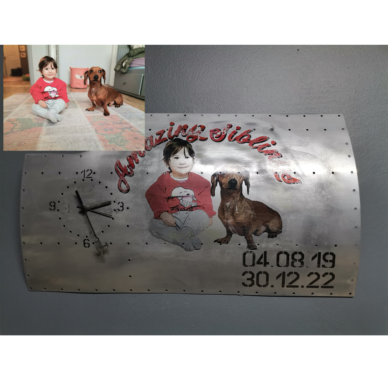 Personalized Nose Art Panel Personalized Nose Art Panel