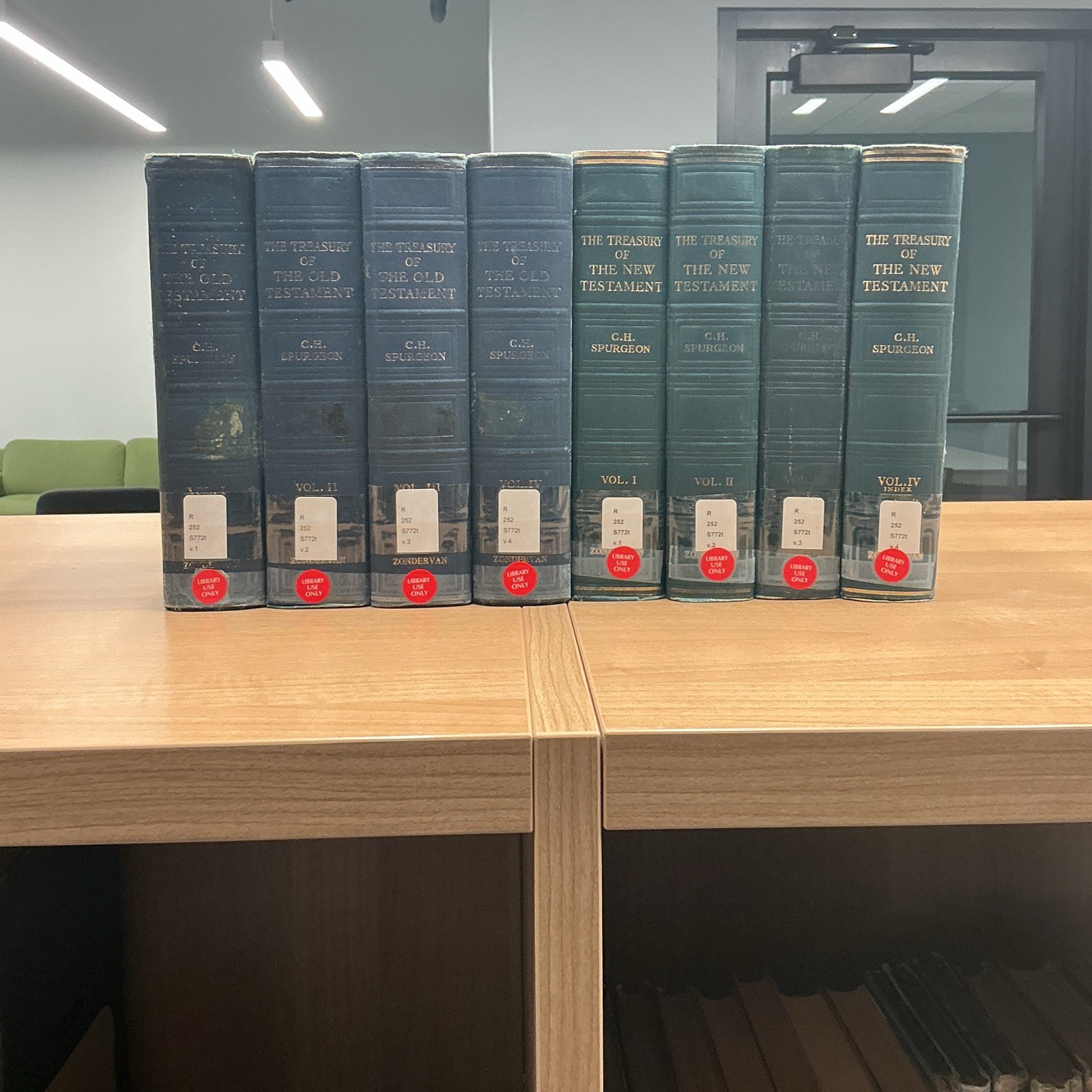 The Treasury of The Old and New Testament ExLib Hard Cover By C.H Spurgeon The Treasury of The Old and New Testament ExLib Hard Cover By C.H Spurgeon