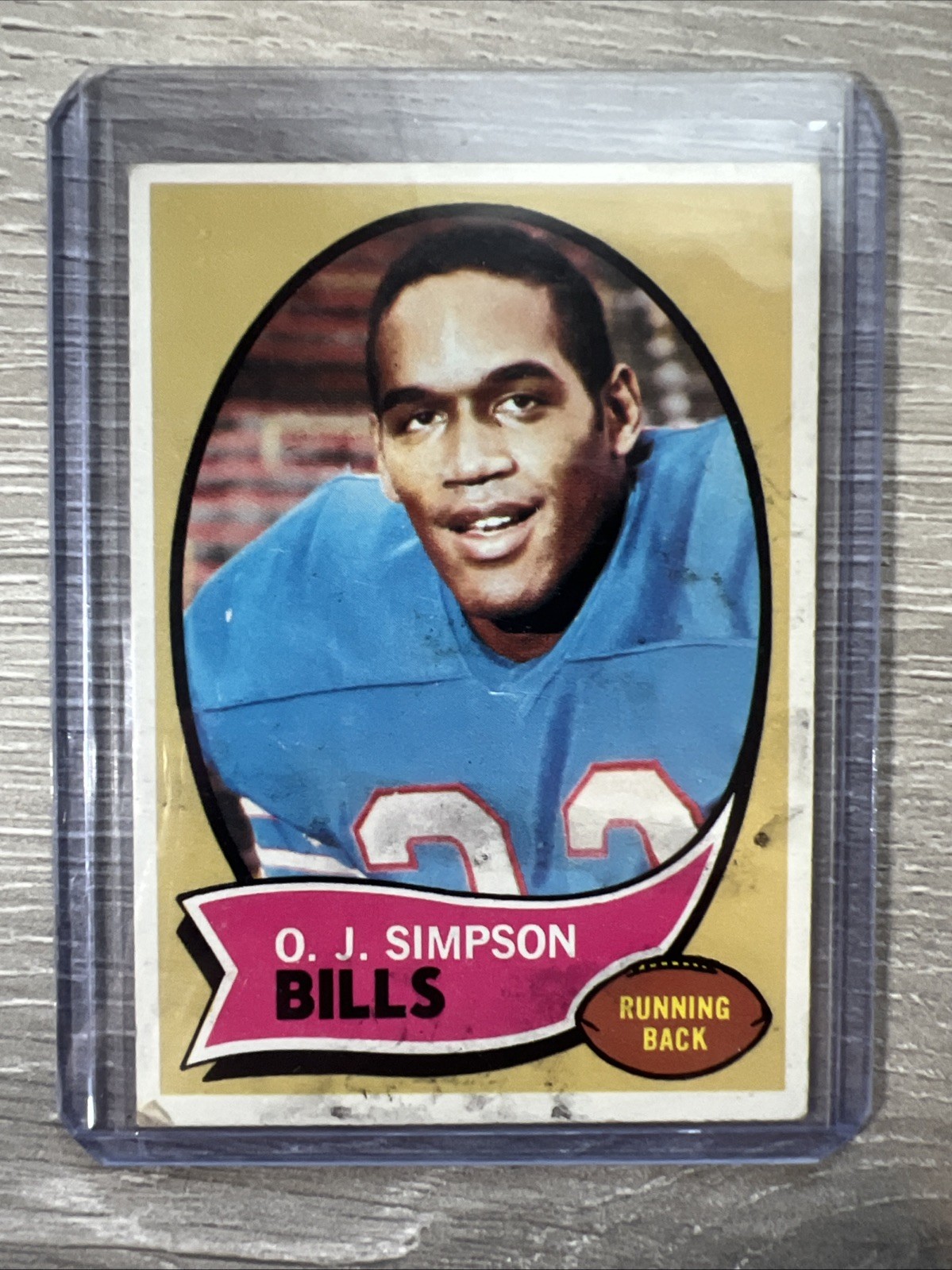 1970 Topps - O.J. Simpson #90 (RC) 1970 Topps - O.J. Simpson #90 (RC)