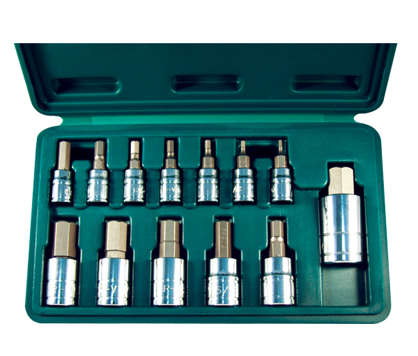ATD 13pc SAE Hex Bit Socket Set, 5/64\