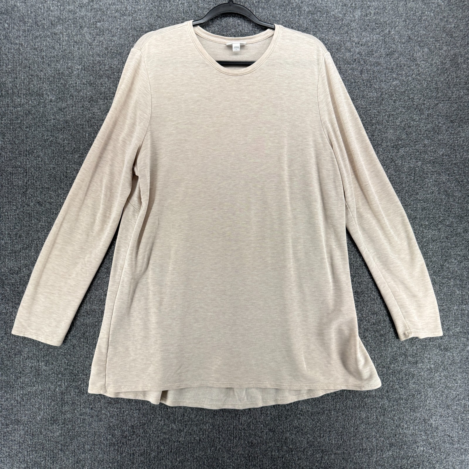 J Jill Pure Jill Blouse Womens L Cream Tunic Oversize Lagenlook Casual Coastal J Jill Pure Jill Blouse Womens L Cream Tunic Oversize Lagenlook Casual Coastal