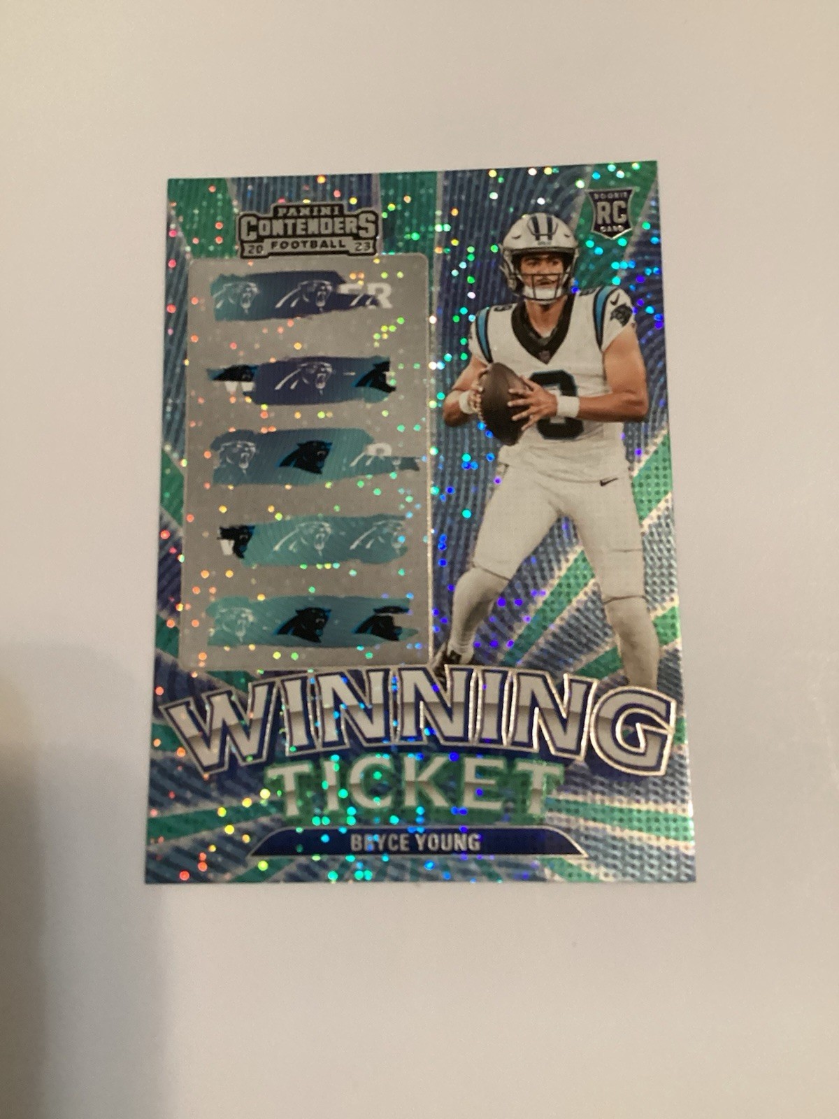 2023 Panini Contenders Winning Ticket Bryce Young #18 (RC) 2023 Panini Contenders Winning Ticket Bryce Young #18 (RC)