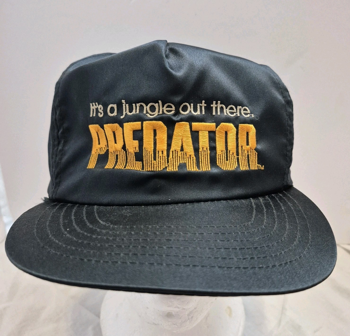 Rare Predator Movie Promo Sample Hat Original Arnold Schwarzenegger Vintage Rare Predator Movie Promo Sample Hat Original Arnold Schwarzenegger Vintage