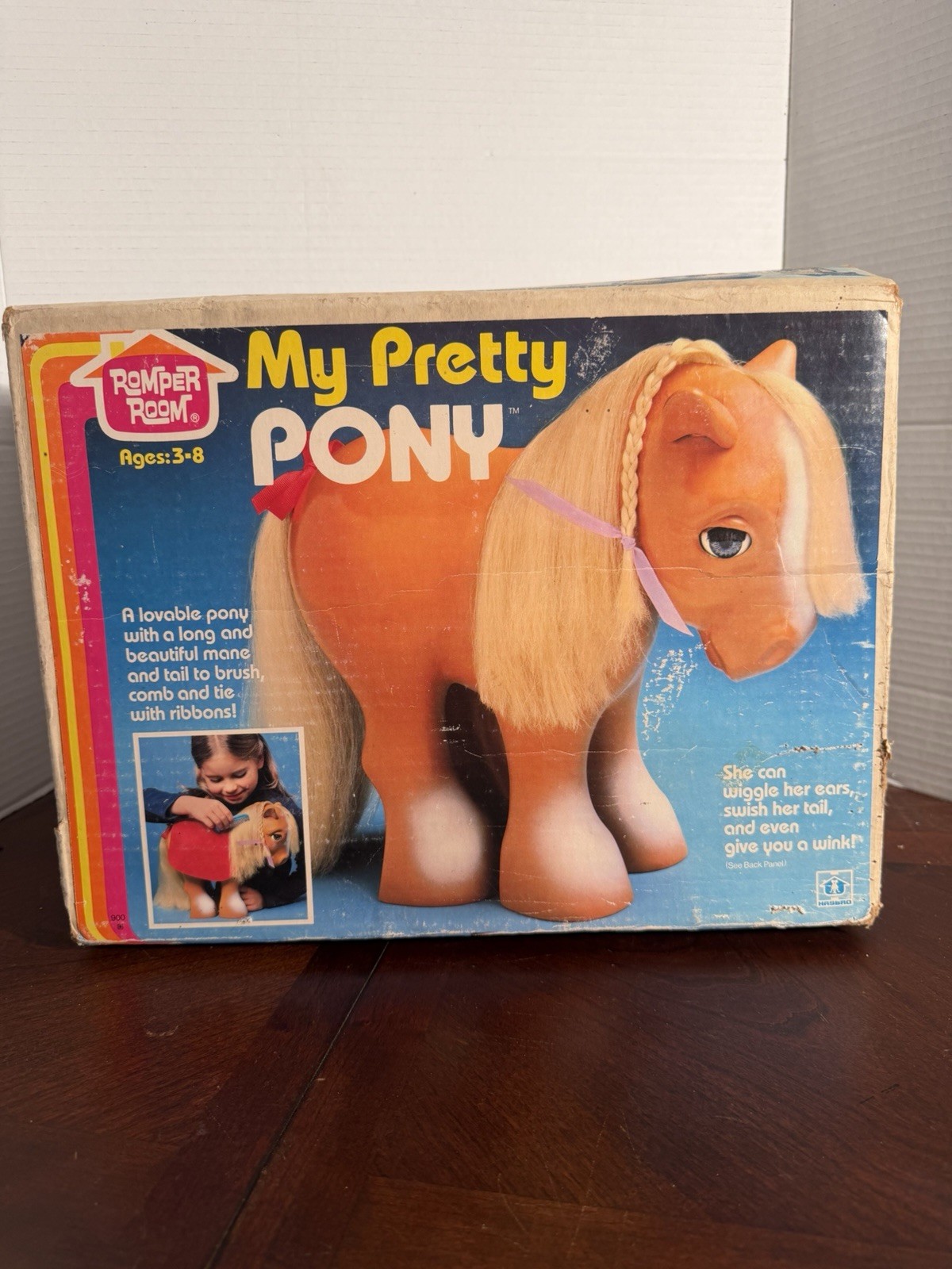 Vintage My Pretty Pony 1981 Hasbro W/Box My Little Pony Vintage Toy Vintage My Pretty Pony 1981 Hasbro W/Box My Little Pony Vintage Toy