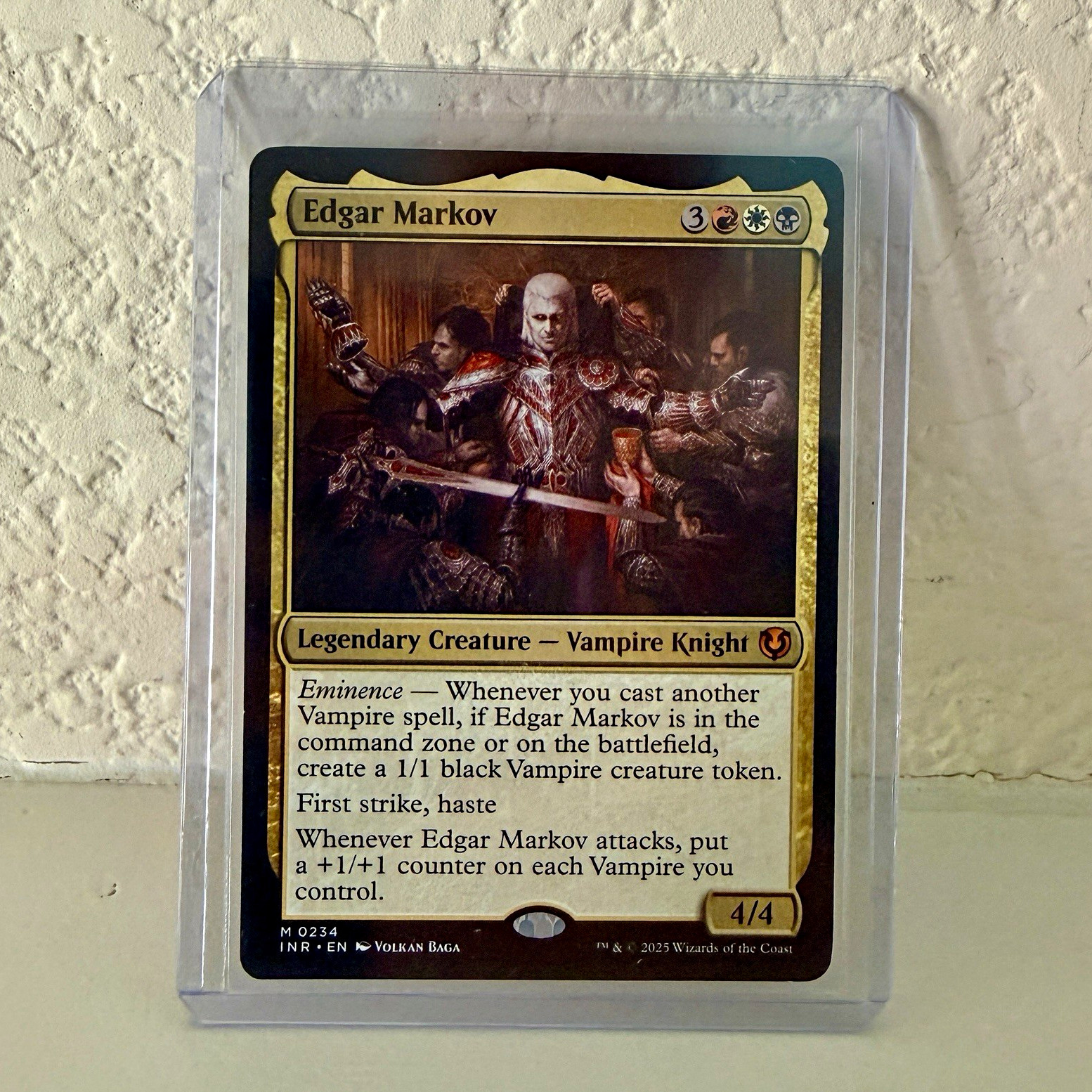 Edgar Markov Innistrad Remastered Mythic Regular Card -0234- MTG Edgar Markov Innistrad Remastered Mythic Regular Card -0234- MTG