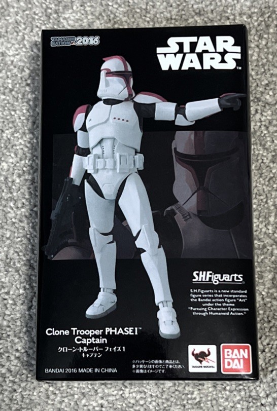 NEW-SHFiguarts Clone Trooper Phase 1 Captain (Star Wars) Soul Nation 2016 Com NEW-SHFiguarts Clone Trooper Phase 1 Captain (Star Wars) Soul Nation 2016 Com