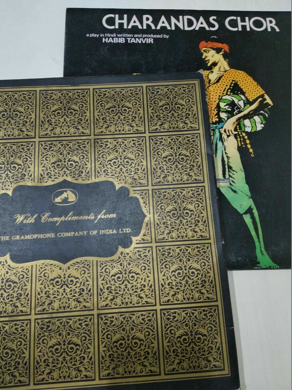Charandas Chor Habib Tanvir Folk Tale Play Promo Pack Rare LP Record India Ex