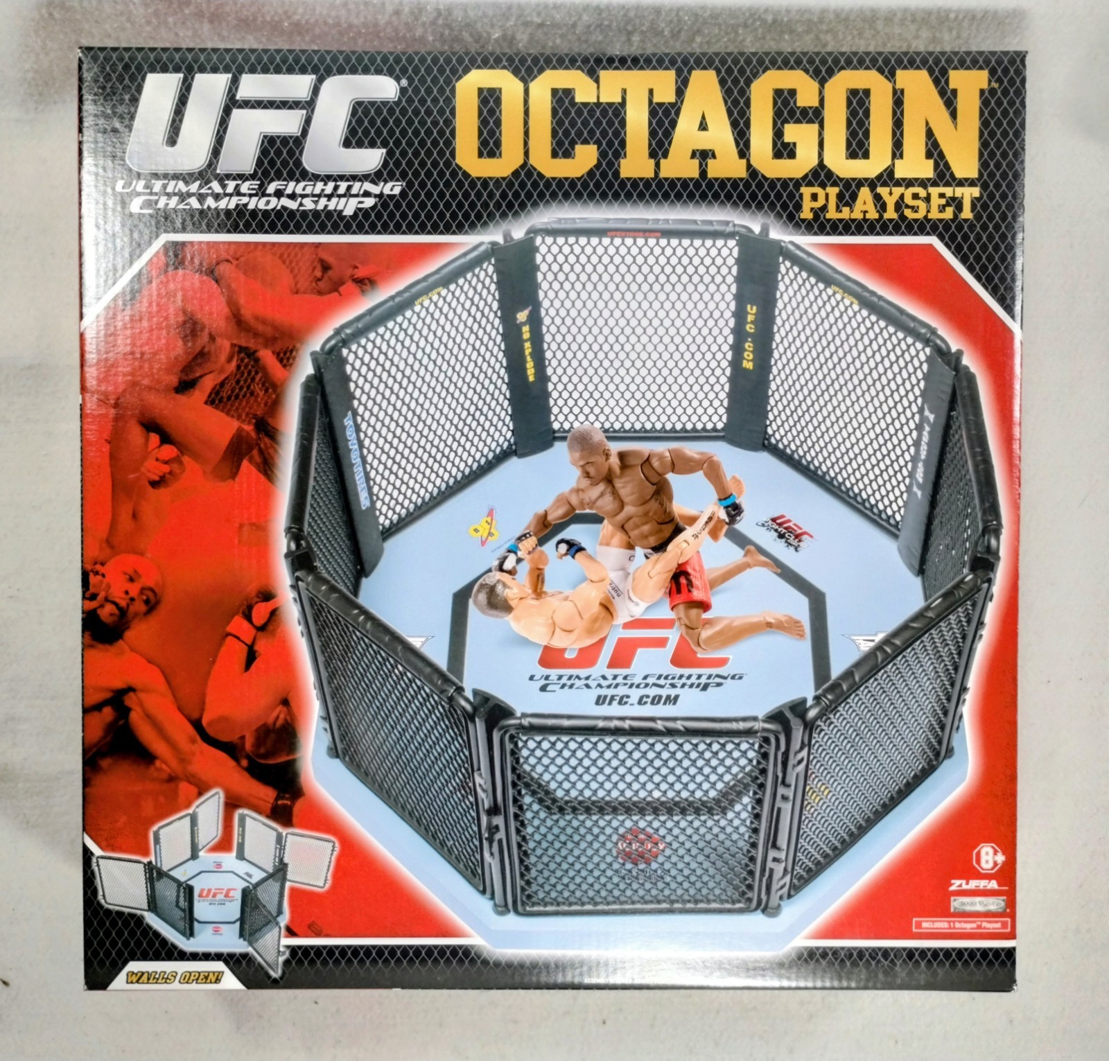 UFC Ultimate Fighting Championship OCTAGON Playset Jakks Pacific Sealed Rare UFC Ultimate Fighting Championship OCTAGON Playset Jakks Pacific Sealed Rare