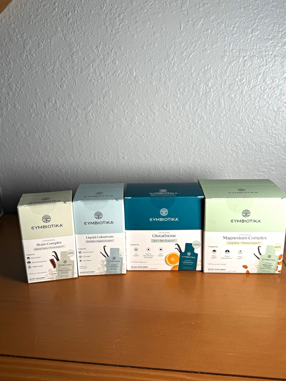 Cymbiotika Liposomal Liquid Supplement Lot Brain/Colostrum/Glutathione/Mg 4 Cymbiotika Liposomal Liquid Supplement Lot Brain/Colostrum/Glutathione/Mg 4