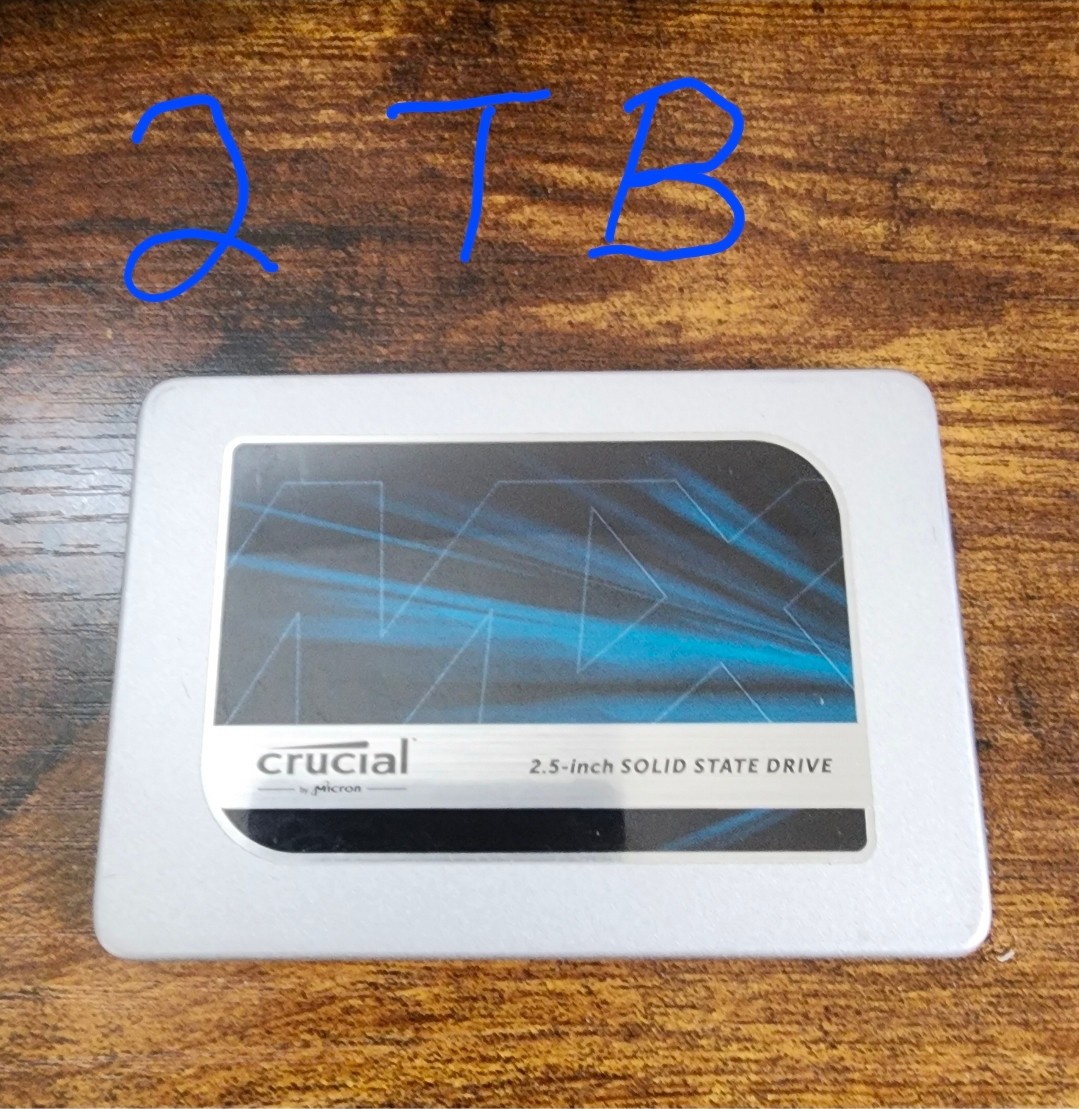 Crucial MX500 2TB Internal SATA 6GB 2.5\'\' (CT2000MX500SSD1) SSD Crucial MX500 2TB Internal SATA 6GB 2.5\'\' (CT2000MX500SSD1) SSD