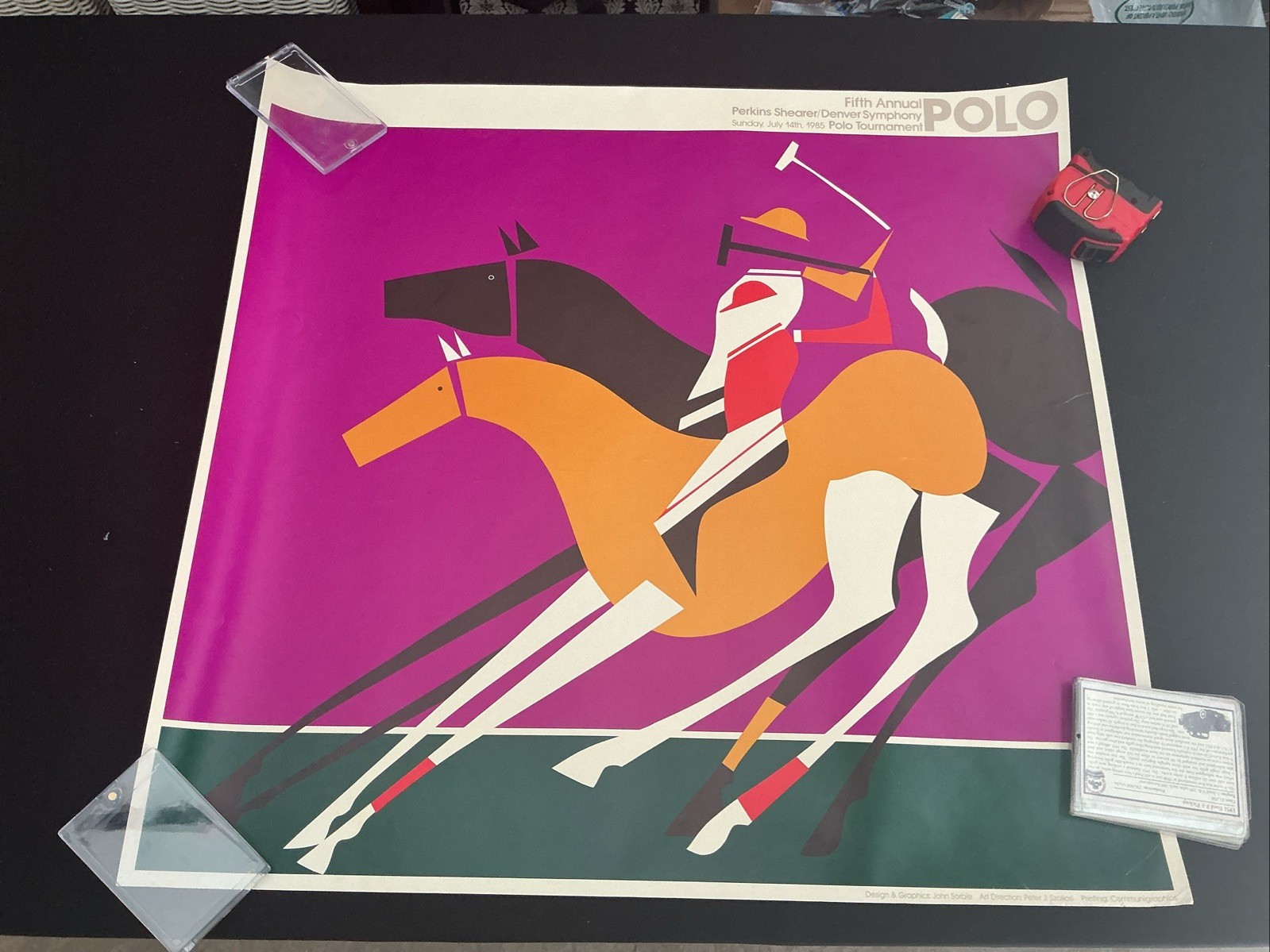Fifth Annual Perkins Shearer Denver Symphony Polo Tournament John Sorbie Print Fifth Annual Perkins Shearer Denver Symphony Polo Tournament John Sorbie Print