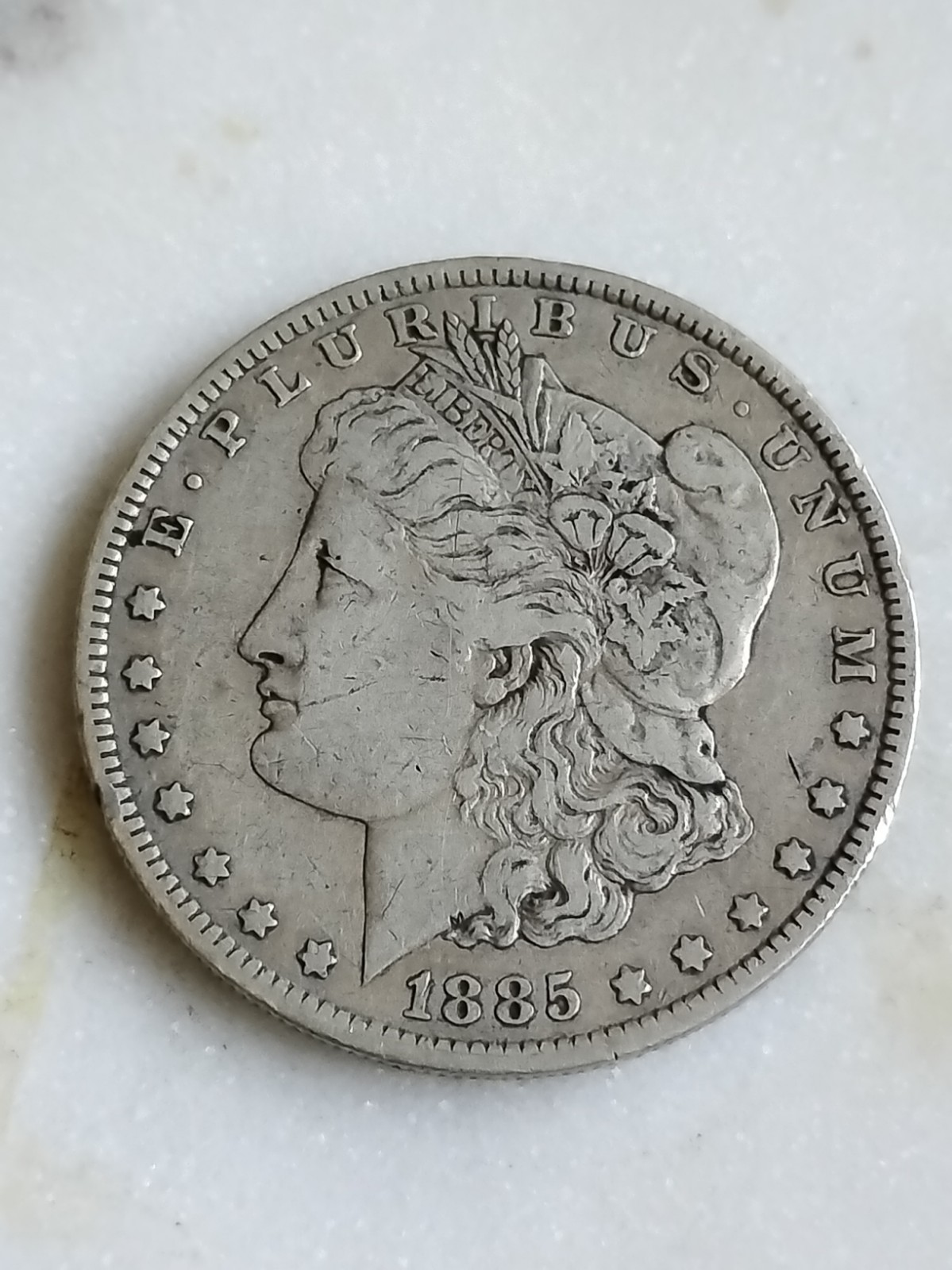 Very Pretty 1885-O Morgan Dollar-Lowest Price On Ebay-Free Shipping (a) Very Pretty 1885-O Morgan Dollar-Lowest Price On Ebay-Free Shipping (a)