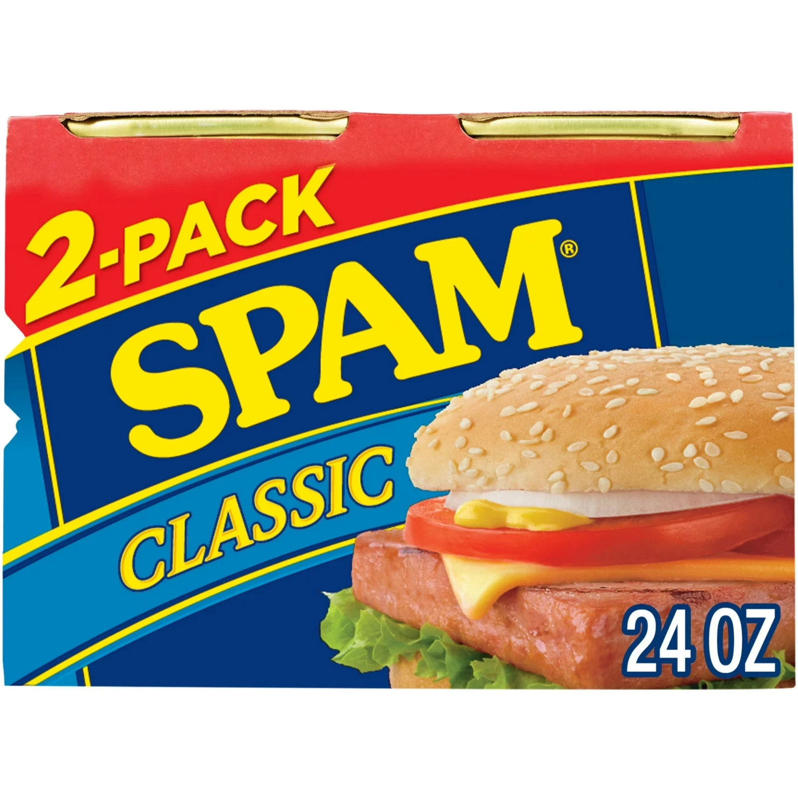 SPAM Classic Canned Meats, 12 oz Aluminum Can (2 Pack)-free shipping SPAM Classic Canned Meats, 12 oz Aluminum Can (2 Pack)-free shipping