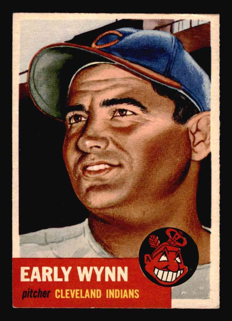 1953 Topps #61 Early Wynn - VG+