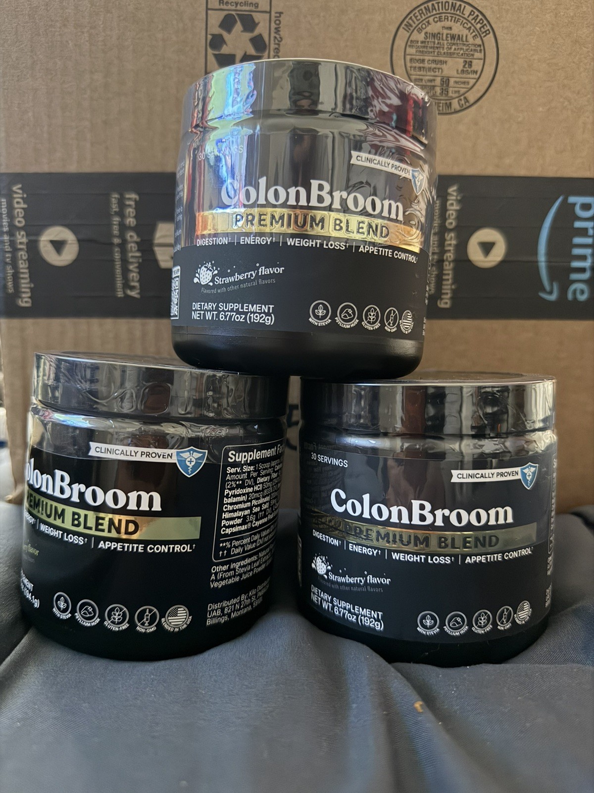 Colon Broom Dietary Supplement Strawberry New EXP:05/27 Colon Broom Dietary Supplement Strawberry New EXP:05/27