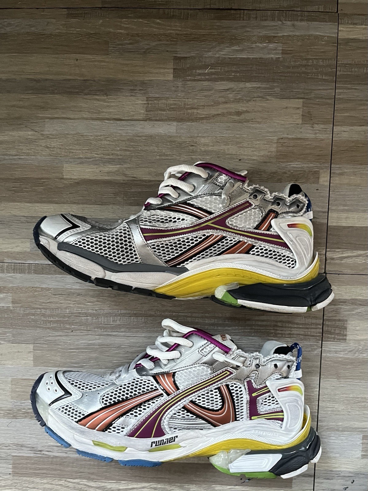 Balenciaga Runners Multicolored Men\'s Sneakers Size EU 43/US 10.5 Balenciaga Runners Multicolored Men\'s Sneakers Size EU 43/US 10.5