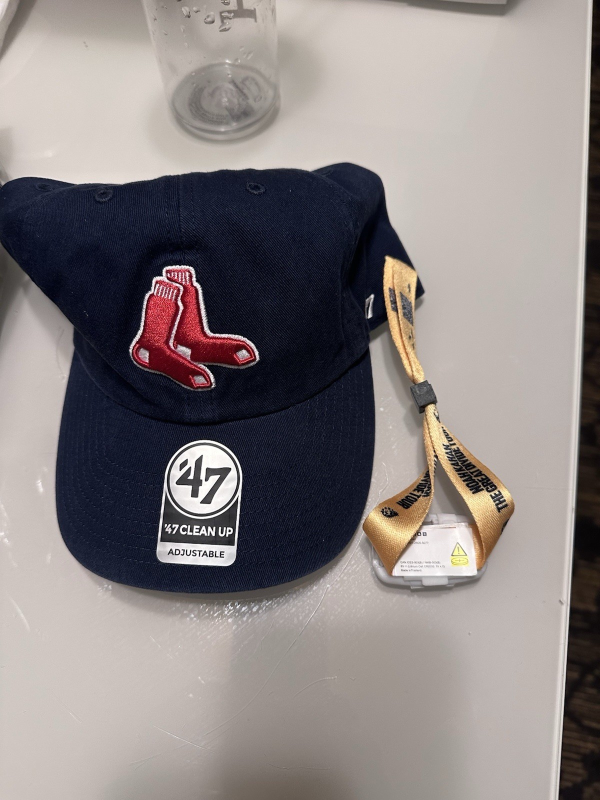 *RARE* Noah Kahan Navy Boston Red Sox Fenway Park 2026 Concert ‘47 Clean Up Hat