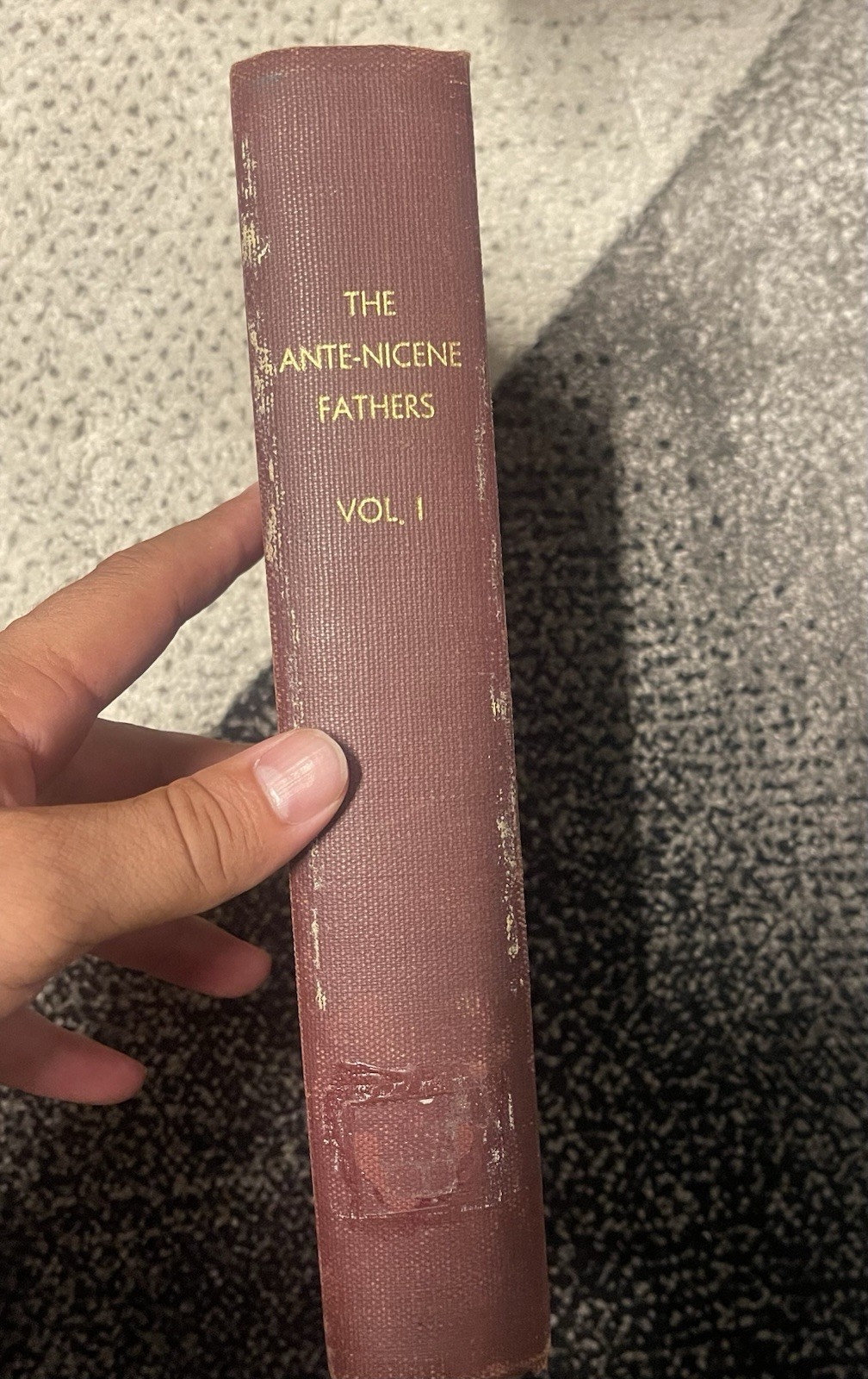 The Ante-Nicene Fathers Vol. 1 Hardcover Theology Religion & Spirituality Book The Ante-Nicene Fathers Vol. 1 Hardcover Theology Religion & Spirituality Book