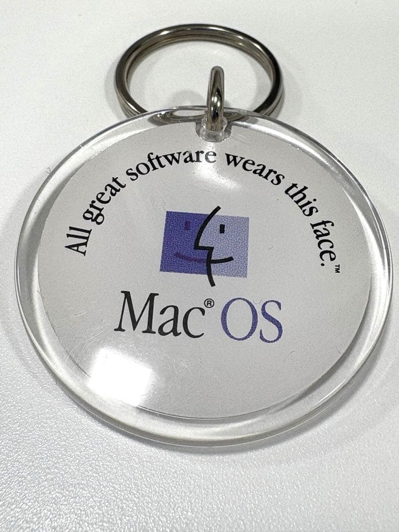 90 Mac.Os Genuine Apple Keychain Novelty