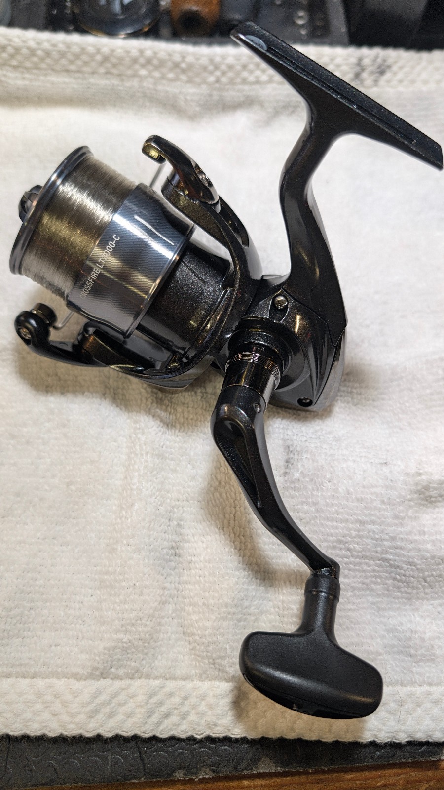 Daiwa Crossfire LT3000-C Spinning Reel. 3 Ball Bearings.Perfect Condition. New Daiwa Crossfire LT3000-C Spinning Reel. 3 Ball Bearings.Perfect Condition. New