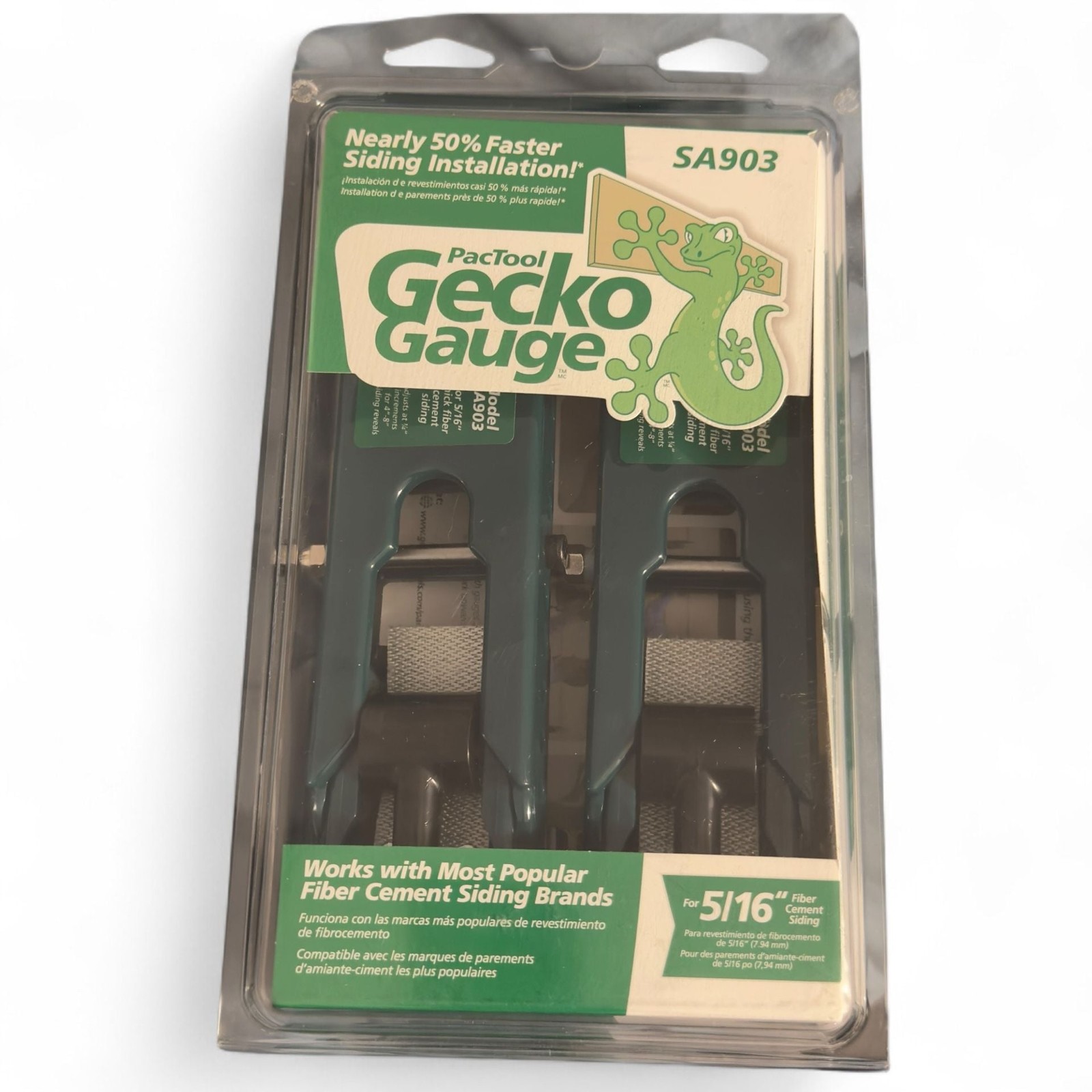 PacTool Gecko Gauge SA903 Fiber Cement Siding Tool PacTool Gecko Gauge SA903 Fiber Cement Siding Tool