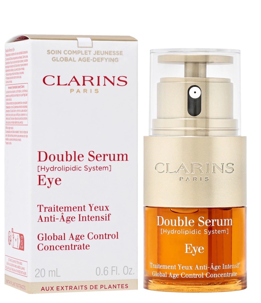 Clarins Double Serum Eye Global Age Control Concentrate - 0.67 FL OZ /20 ML. NIB Clarins Double Serum Eye Global Age Control Concentrate - 0.67 FL OZ /20 ML. NIB