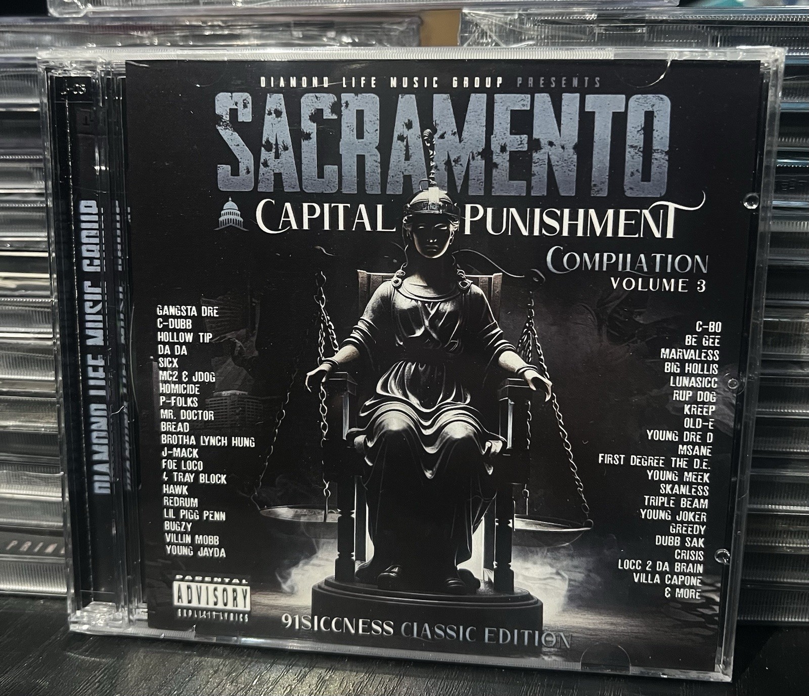 SACRAMENTO CAPITAL PUNISHMENT COMPILATION VOL. 3 - CD 2 Disc SACRAMENTO RAP SACRAMENTO CAPITAL PUNISHMENT COMPILATION VOL. 3 - CD 2 Disc SACRAMENTO RAP