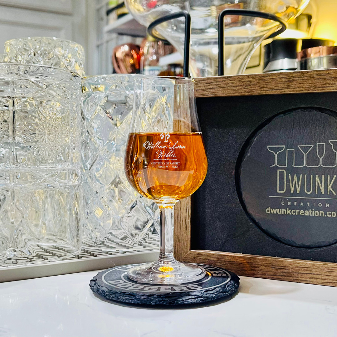 Custom Engraved William Larue Weller Tasting Glass – 3.4 oz Tulip Custom Engraved William Larue Weller Tasting Glass – 3.4 oz Tulip