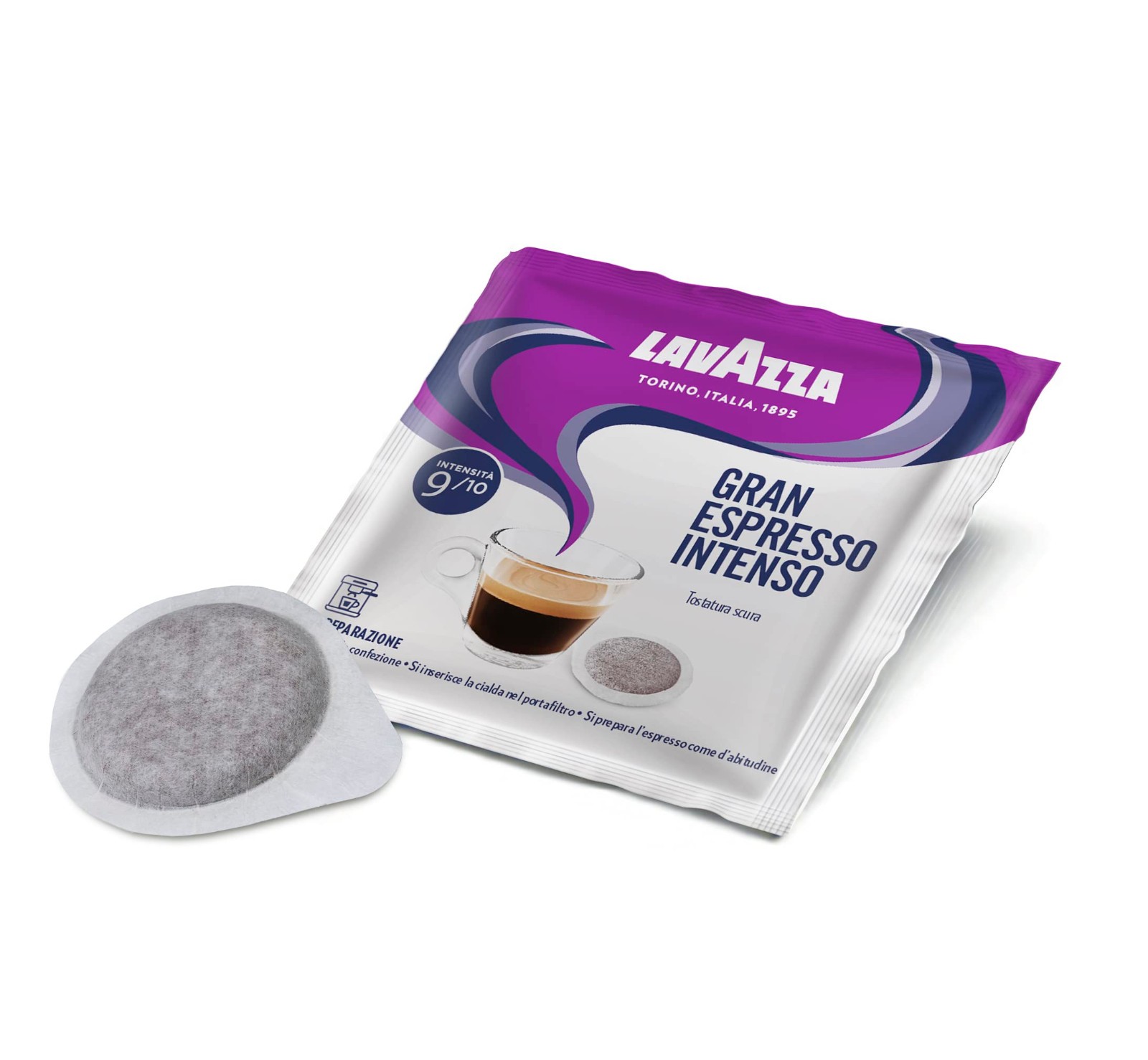 Lavazza Gran or Intenso ESE Espresso Pods (40 or 150 Count) Lavazza Gran or Intenso ESE Espresso Pods (40 or 150 Count)