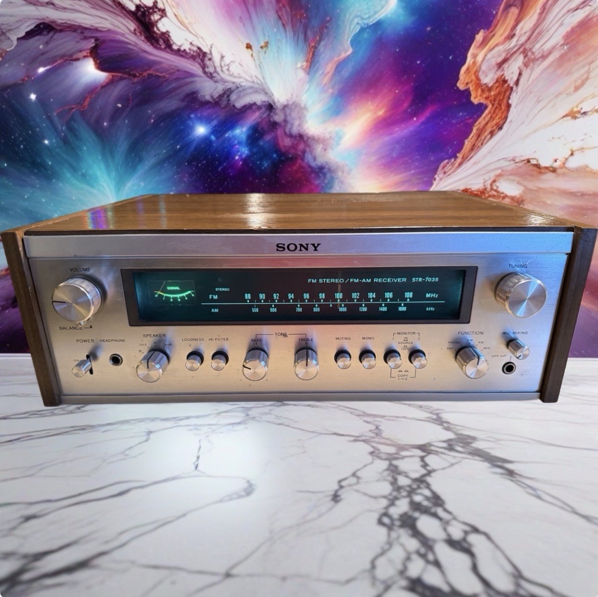 SONY STR-7035 Vintage FM/AM Stereo Receiver Fresh Professional Service Receipt✅ SONY STR-7035 Vintage FM/AM Stereo Receiver Fresh Professional Service Receipt✅