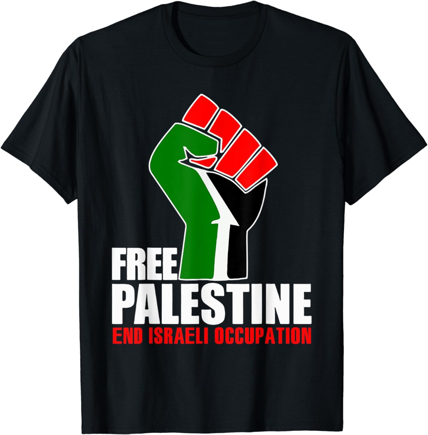 Free Palestine End Israeli Occupation - Peace Unisex T-Shirt