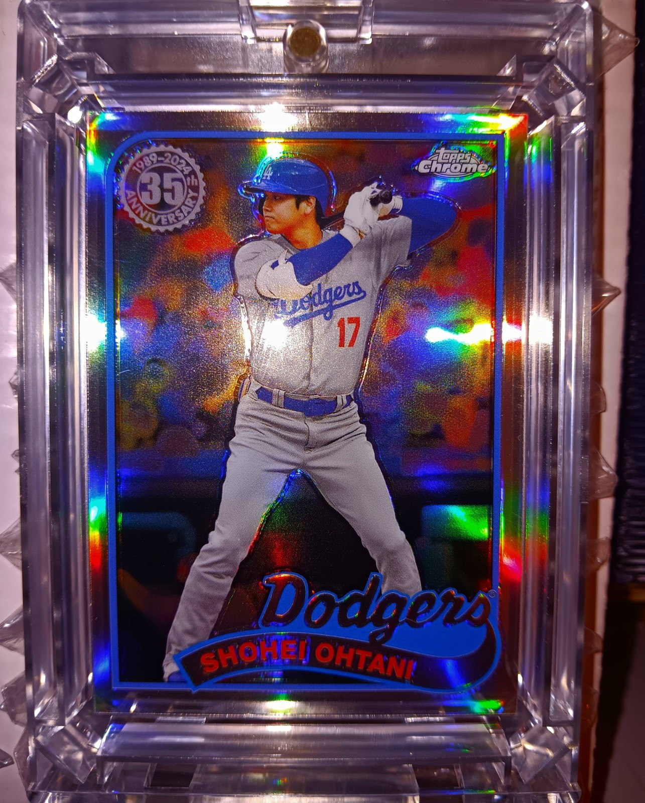Topps 2024 Chrome Shohei Ohtani Los Angeles Dodgers 1989 #90CB-5 / 10 AVAILABLE Topps 2024 Chrome Shohei Ohtani Los Angeles Dodgers 1989 #90CB-5 / 10 AVAILABLE