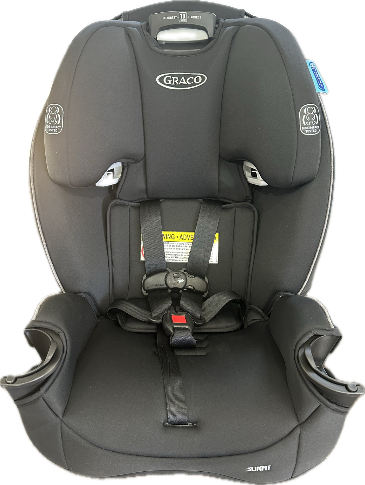 Graco Slimfit 3-in-1 Convertible Car Seat Ultra-Space-Saving Design, Jarret Graco Slimfit 3-in-1 Convertible Car Seat Ultra-Space-Saving Design, Jarret