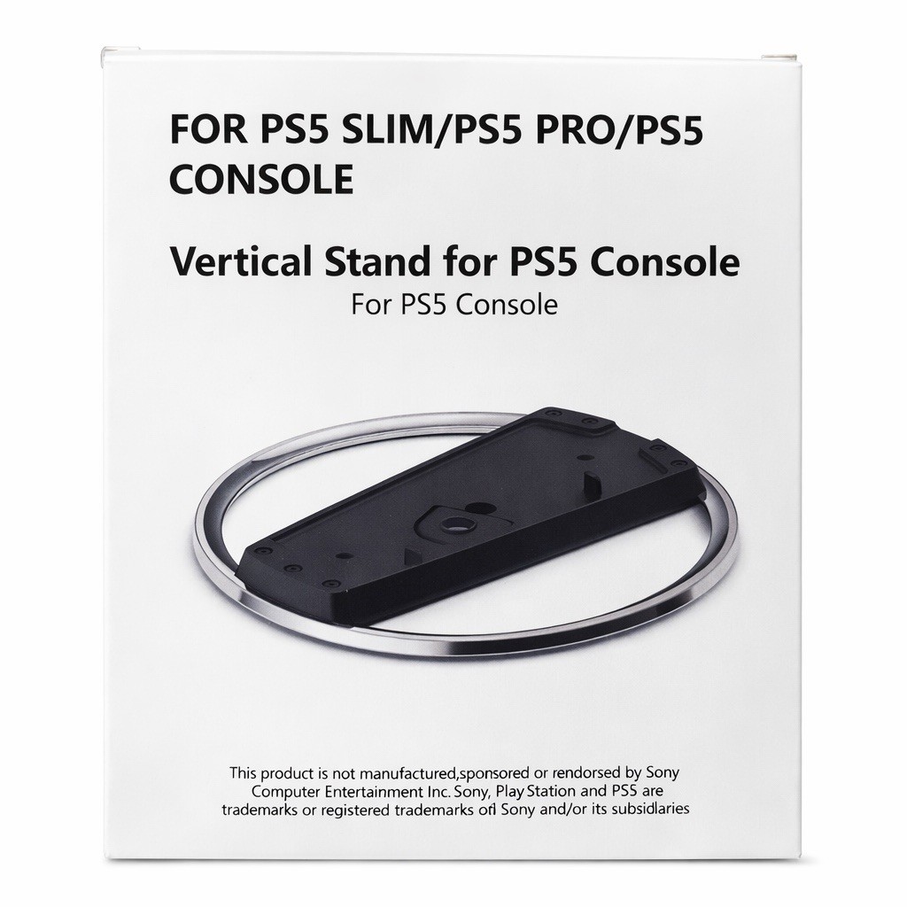 PlayStation 5 Vertical Stand w/ Screw for PS5 Slim/Pro/Original Console PlayStation 5 Vertical Stand w/ Screw for PS5 Slim/Pro/Original Console
