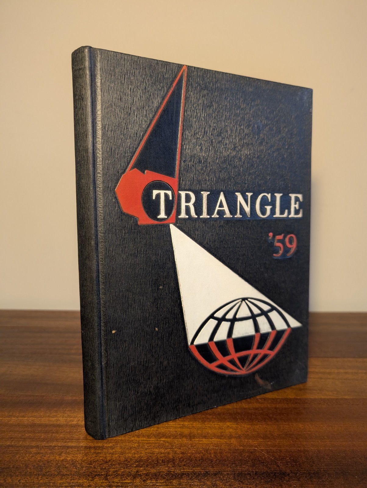 1959 Triangle Yearbook - Bayside High School - New York - Original Hardcover 1959 Triangle Yearbook - Bayside High School - New York - Original Hardcover
