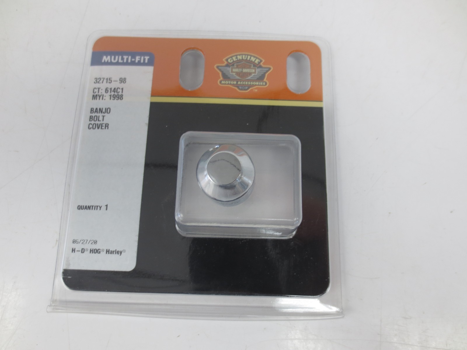 NEW Genuine Harley-Davidson OEM Banjo Bolt Cover 32715-98 NEW Genuine Harley-Davidson OEM Banjo Bolt Cover 32715-98