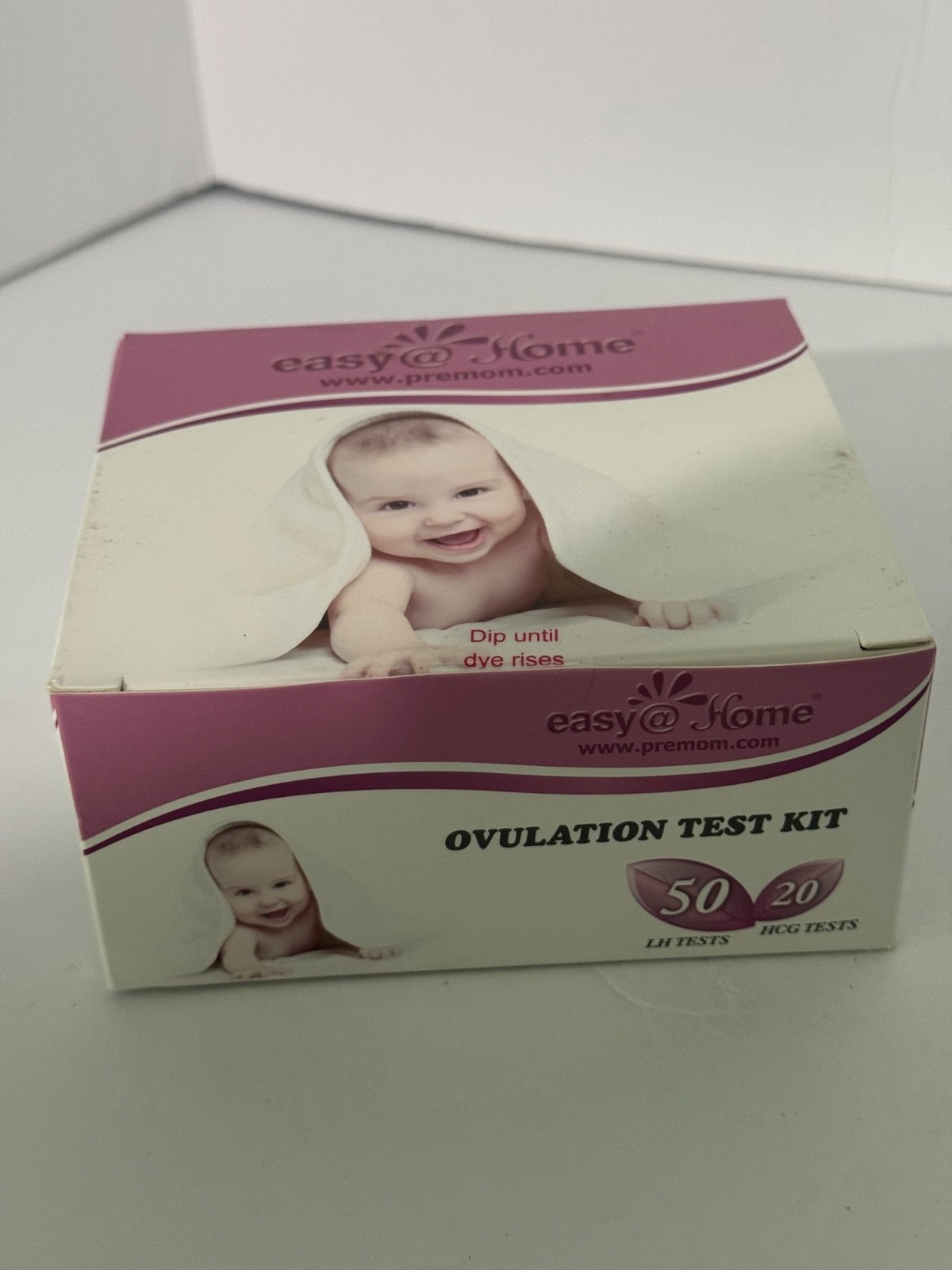EASY@HOME 50 OVULATIONTEST STRIPS & 20 PREGNANCY TEST STRIPS 50 LH + 20 HCG