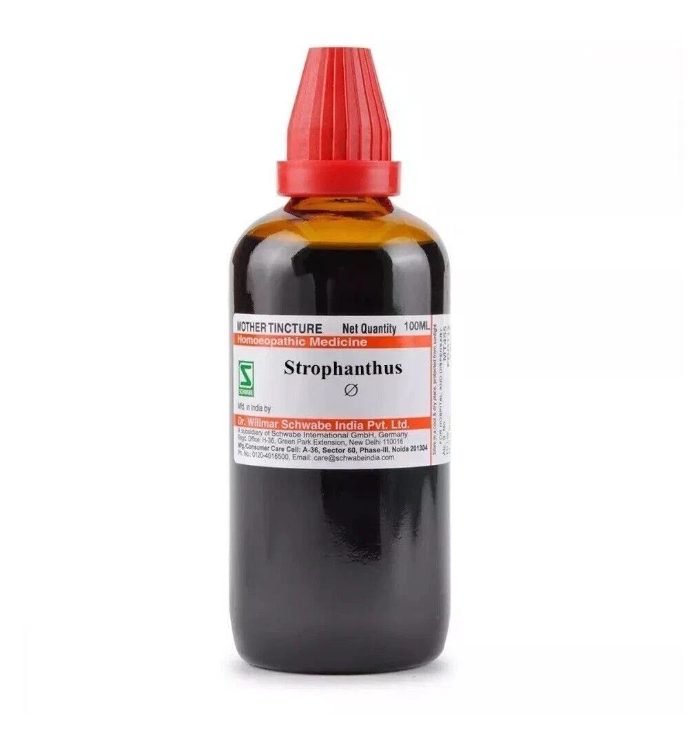 Willmar Schwabe India Strophanthus Hispidus Mother Tincture Q (100ml) Willmar Schwabe India Strophanthus Hispidus Mother Tincture Q (100ml)