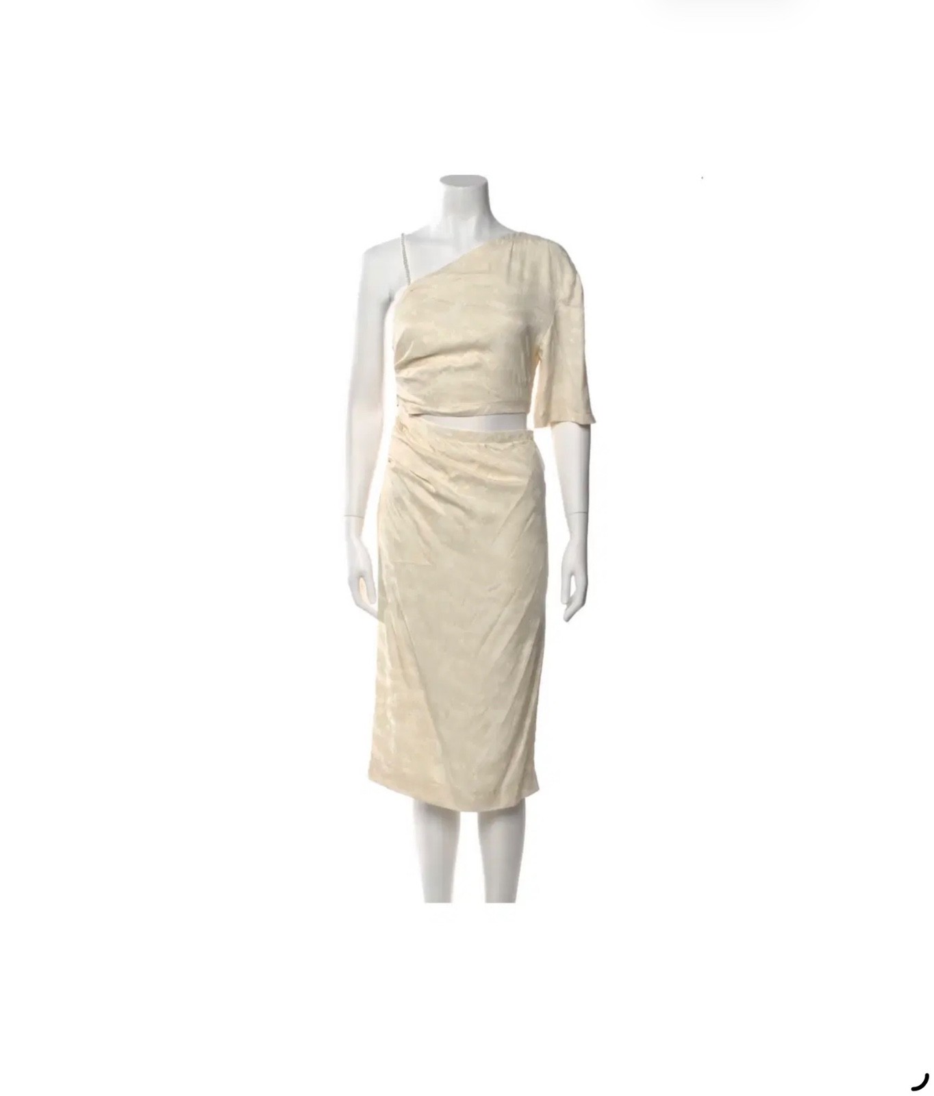 NWT $540 Moschino Jeans cutout waist one shoulder dress NWT $540 Moschino Jeans cutout waist one shoulder dress