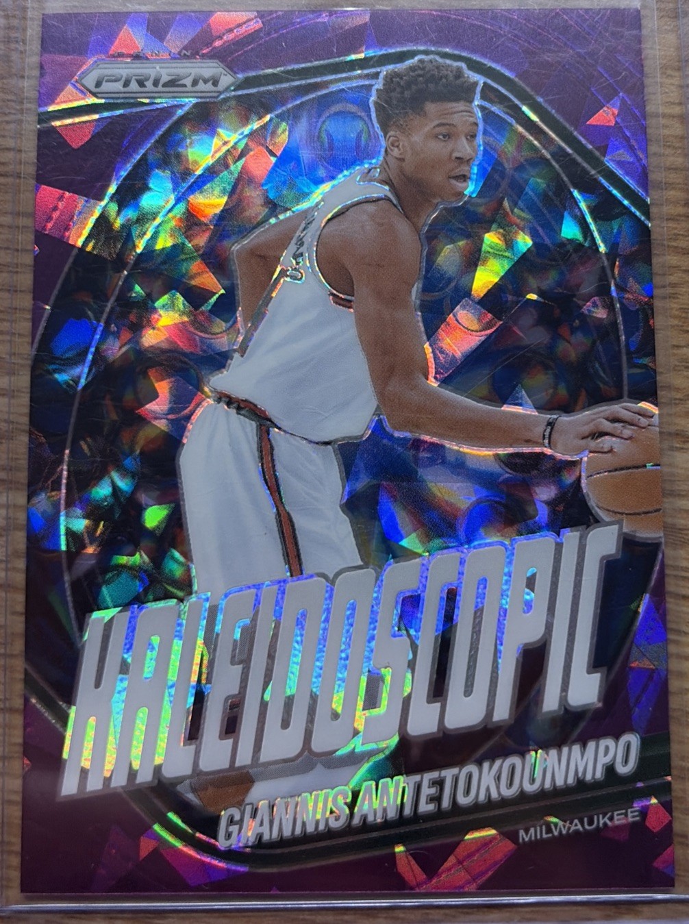 2025-26 Panini Prizm - Kaleidoscopic Giannis Antetokounmpo #6 Purple Ice /199 2025-26 Panini Prizm - Kaleidoscopic Giannis Antetokounmpo #6 Purple Ice /199