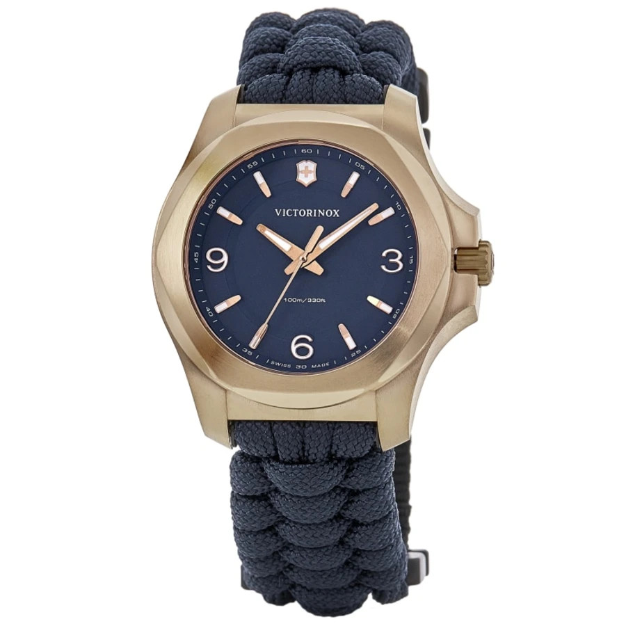 New Victorinox Swiss Army I.N.O.X. V Quartz Blue Dial Women\'s Watch 241955