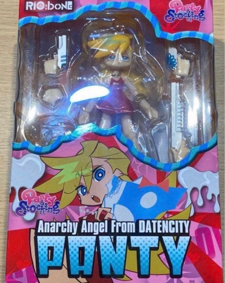 Sentinel RIO bone Panty & Stocking with Garterbelt Figure Sealed Rare Anime