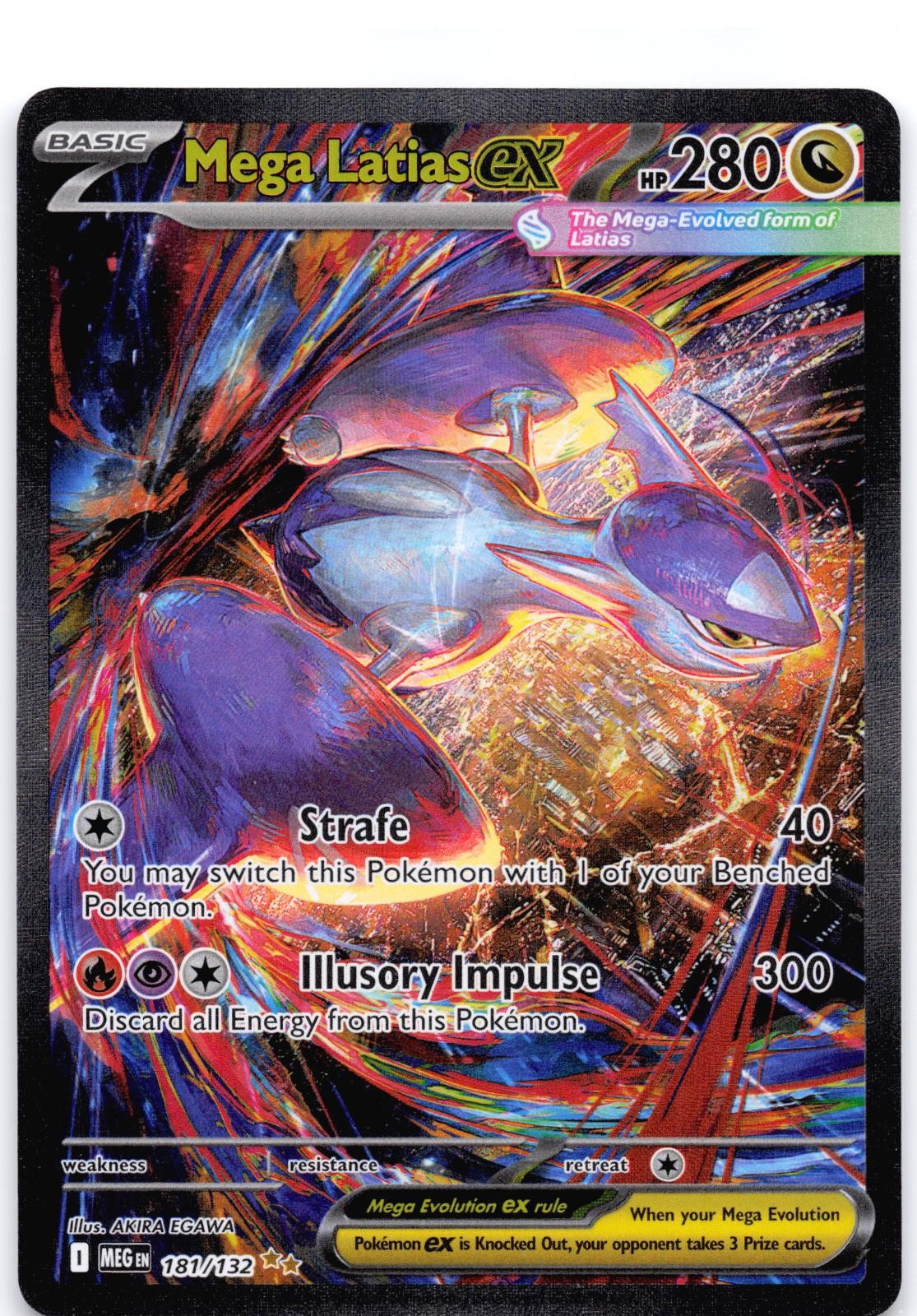 Mega Latias ex 181/132 Holo Mega Evolution Mega Latias ex 181/132 Holo Mega Evolution