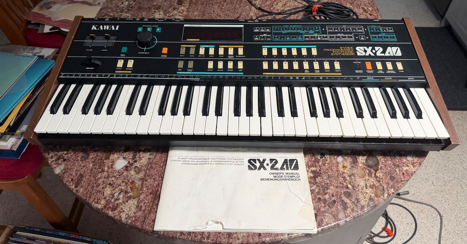 Kawai SX-240 synthesizer - 1984 - Vintage