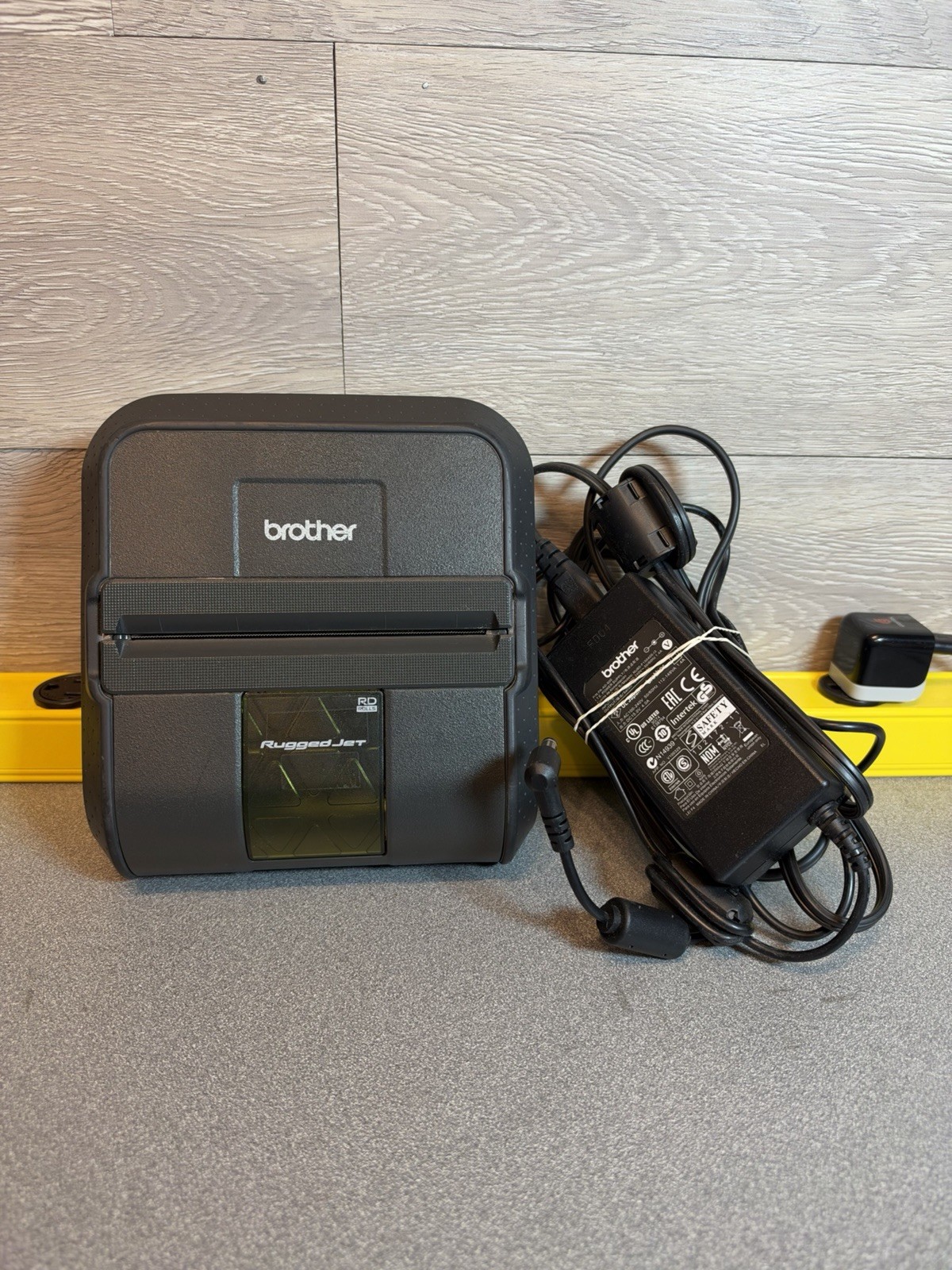 Brother RuggedJet RJ-4040-K - 4-Inch Label, Tag, and Receipt Printer Read Brother RuggedJet RJ-4040-K - 4-Inch Label, Tag, and Receipt Printer Read